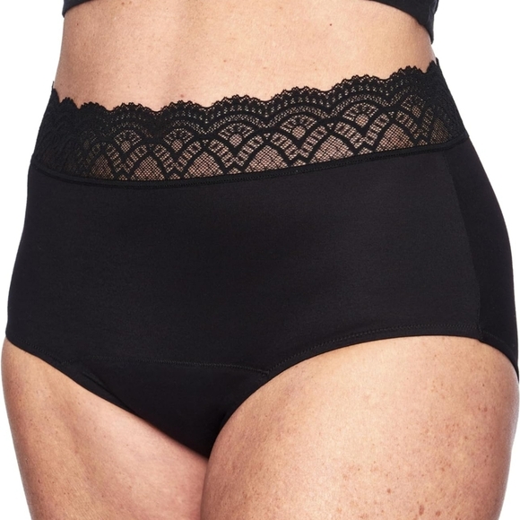 Hi-Waist Underwear, Holds up to 100ml or 6tbps or 1/4 Cup Worth of Liquid, Light - Picture 3 of 7